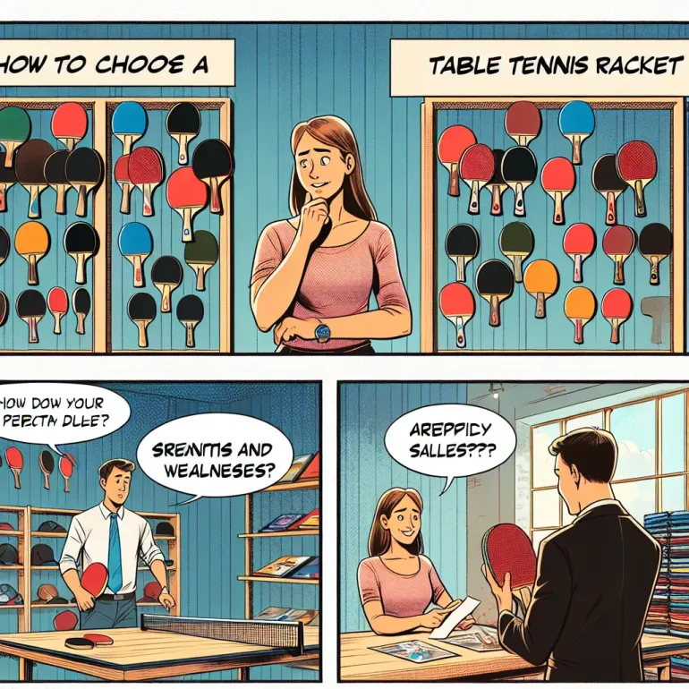 Как выбрать идеальную ракетку для настольного тенниса: Руководство для взрослых спортсменов