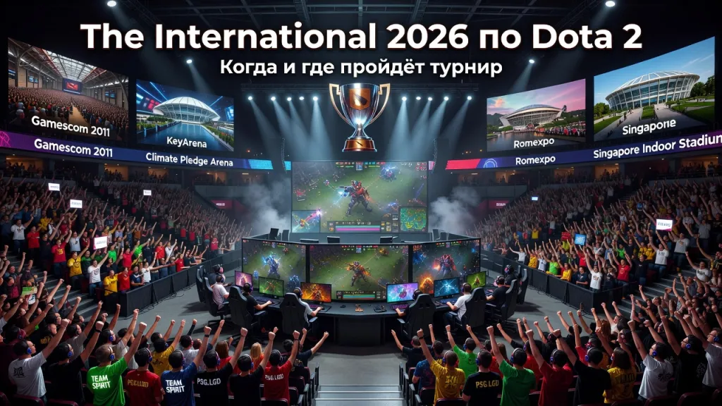 The International 2026 по Dota 2: когда и где пройдёт турнир